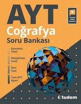 Tudem Yayınları AYT Coğrafya Soru Bankası