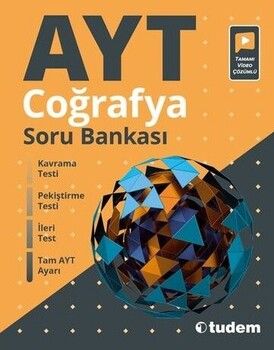 Tudem Yayınları AYT Coğrafya Soru Bankası