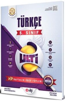  Ulti Yayınları 5. Sınıf Türkçe Haftalık Ödev Föyleri