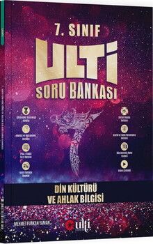 Ulti Yayınları 7. Sınıf Din Kültürü ve Ahlak Bilgisi  Soru Bankası