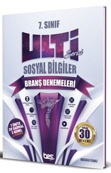 Ulti Yayınları 7. Sınıf Sosyal Bilgiler  Denemeleri