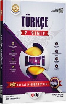 Ulti Yayınları 7. Sınıf Türkçe Haftalık Ödev Föyleri
