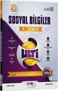 Ulti Yayınları 7. Sınıf Sosyal Bilgiler Haftalık Ödev Föyleri