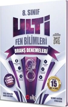 Ulti Yayınları 8. Sınıf Fen Bilimleri  Denemeleri