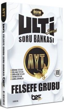 Ulti Yayınları AYT Felsefe Grubu  Soru Bankası