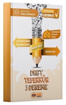 Uyan Kitabevi DHBT Tefekkür 3 Deneme