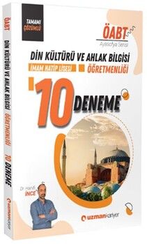 Uzman Kariyer 2023 ÖABT Din Kültürü ve İmam Hatip Lisesi Öğretmenliği 10 Deneme