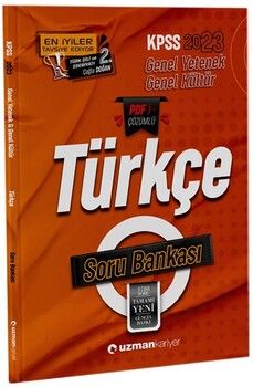 Uzman Kariyer 2023 KPSS Türkçe Soru Bankası
