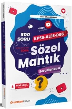 Uzman Kariyer 2024 DGS ALES KPSS Sözel Mantık Soru Bankası