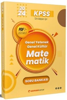 Uzman Kariyer 2024 KPSS Matematik Soru Bankası