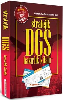 Uzman Kariyer DGS Stratejik Hazırlık Kitabı
