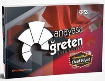 Uzman Kariyer KPSS Anayasa Öğreten Soru Bankası