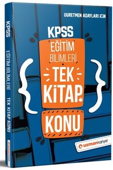 Uzman Kariyer KPSS Eğitim Bilimleri Tek Kitap Konu Anlatımlı