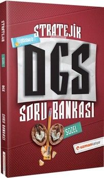 Uzman Kariyer Yayınları DGS Türkçe Sözel Bölüm Stratejik Çözümlü Soru Bankası