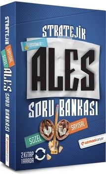 Uzman Kariyer Yayınları ALES Sözel Sayısal Bölüm Stratejik Çözümlü Soru Bankası