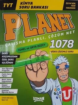 Uzman Yayınları TYT Kimya Planet Soru Bankası