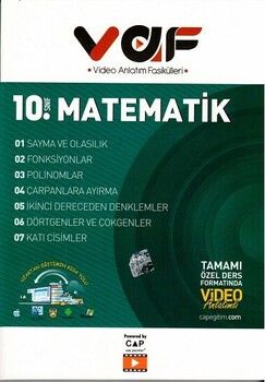 Vaf Yayınları 10. Sınıf Matematik Video Anlatım Fasikülleri