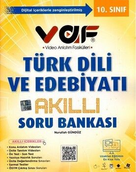 Vaf Yayınları 10. Sınıf Türk Dili ve Edebiyatı Akıllı Soru Bankası