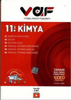 Vaf Yayınları 11. Sınıf Kimya Video Anlatım Fasikülleri