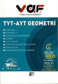 Vaf Yayınları TYT AYT Geometri Video Anlatım Fasikülleri