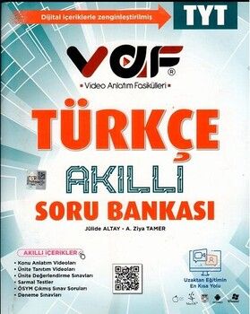 Vaf Yayınları TYT Türkçe Akıllı Soru Bankası