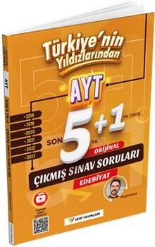 Veri Yayınları AYT Edebiyat Son 5 Yıl Çıkmış Sınav Soruları
