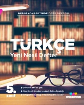 Workwin Yayınları 5. Sınıf Türkçe Yeni Nesil Defter