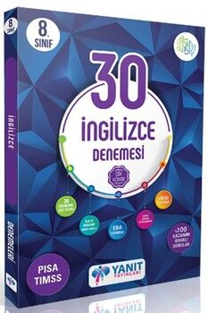 Yanıt Yayınları 8. Sınıf İngilizce Video Çözümlü 30 Deneme