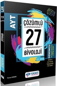 Yanıt Yayınları AYT Biyoloji 27 Deneme