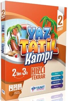 Yanıt Yayınları 2. Sınıf Yaz Tatil Kitabı Kampı
