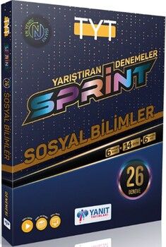 Yanıt Yayınları TYT Sosyal Bilimler Sprint 26 Deneme