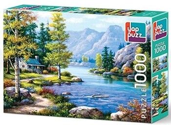 Yappuz Puzzle Göl Kıyısında 1000 Parça Puzzle
