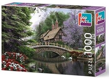 Yappuz Puzzle Orman Evi 1000 Parça Puzzle