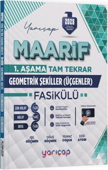 YarıÇap Yayınları 2028 Geometrik Şekiller Maarif Fasikülü 1. Aşama