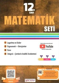 YarıÇap Yayınları 12. Sınıf Matematik Seti