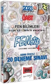 Yargı 2023 ÖABT Fen Bilimleri FENOTİP Konu Özetli 20 Deneme