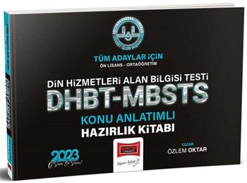 Yargı 2023 DHBT MBSTS Diyanet İşleri Başkanlığı Tüm Adaylar İçin Konu Anlatımlı Hazırlık Kitabı