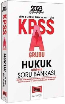 Yargı 2023 KPSS A Grubu Hukuk Soru Bankası