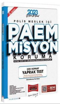Yargı 2023 Polis Meslek İçi PAEM Misyon Koruma Yaprak Test