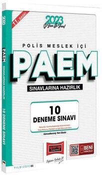 Yargı 2023 Polis Meslek İçi PAEM 10 Deneme Yıldız Serisi