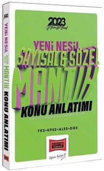 Yargı 2023 YKS TYT AYT KPSS ALES DGS Yeni Nesil Sayısal Sözel Mantık Konu Anlatımı
