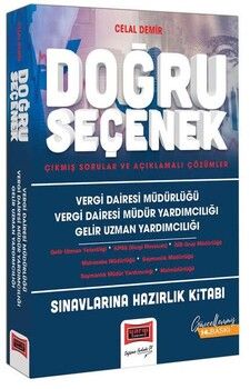 Yargı Vergi Dairesi Müdürlüğü Vergi Dairesi Müdür Yardımcılığı Gelir Uzman Yardımcılığı Sınavlarına Hazırlık Doğru Seçenek Çıkmı