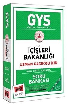 Yargı Yayınları GYS T.C İçişleri Bakanlığı Uzman Kadrosu İçin Konu Özetli Açıklamalı Soru Bankası