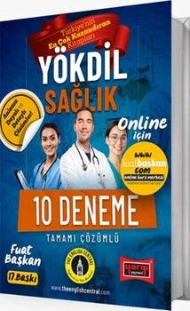 Yargı Yayınları YÖKDİL Sağlık Tamamı Çözümlü 10 Deneme 17.Baskı