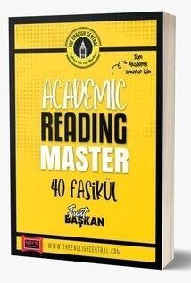 Yargı Yayınları Tüm Akademik İngilizce Sınavları İçin Academic Reading Master 40 Fasikül