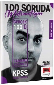 Yargı Yayınları 2024 KPSS 5Yüz 100 Soruda Tamamı Çözümlü Matematiğin Gerçek 100 ü