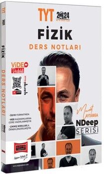 Yargı Yayınları 2024 TYT Fizik Video Destekli NDeep Ders Notları