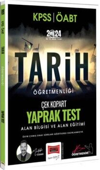 Yargı Yayınları 2024 ÖABT Tarih Öğretmenliği Yaprak Test