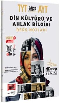 Yargı Yayınları 2024 TYT AYT Din Kültürü ve Ahlak Bilgisi NDeep Serisi Ders Notları