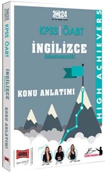 Yargı Yayınları 2024 ÖABT İngilizce Öğretmenliği High Achievers Konu Anlatımı